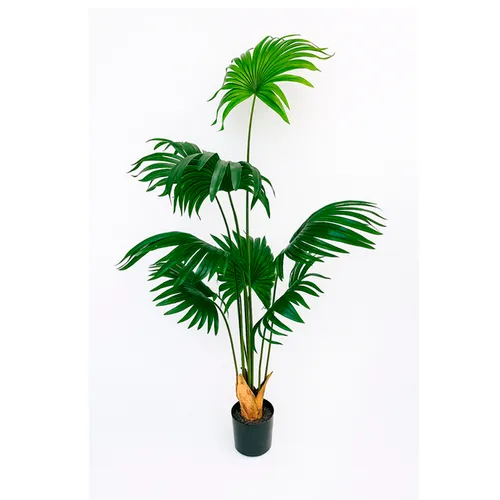 Planta Artificial Palma 160cm en Negro - Macetas, Uruguay | Alta Gracia Deco
