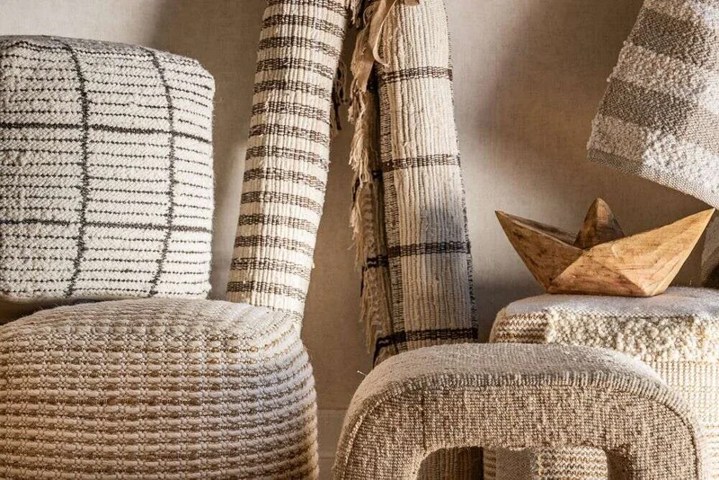 PUFF BLOCKS en Beige - Butacas, banquetas y puffs, Uruguay | La Iberica, vista 5