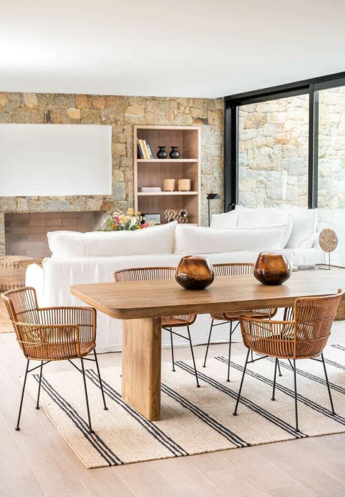 MESA COMEDOR ATHENA - 2.00 X 1.00 MTS en Madera natural - Mesas de comedor, Uruguay | La Iberica, vista 30