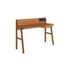 Escritorio Job - Cajón y Estante - Línea Manhattan - Natural en Madera natural - Escritorios y sillas de escritorio, Uruguay | Rústico Hogar, vista 1 de 5