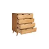 Comoda 4 Cajones - Linea Dublin en Madera natural - Cómodas, Uruguay | Rústico Hogar, vista 4 de 5