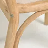 Silla Doriane de madera maciza - de roble acabado natural y asiento de tela en Madera natural - Sillas, Uruguay | Kavehome, vista 7 de 9