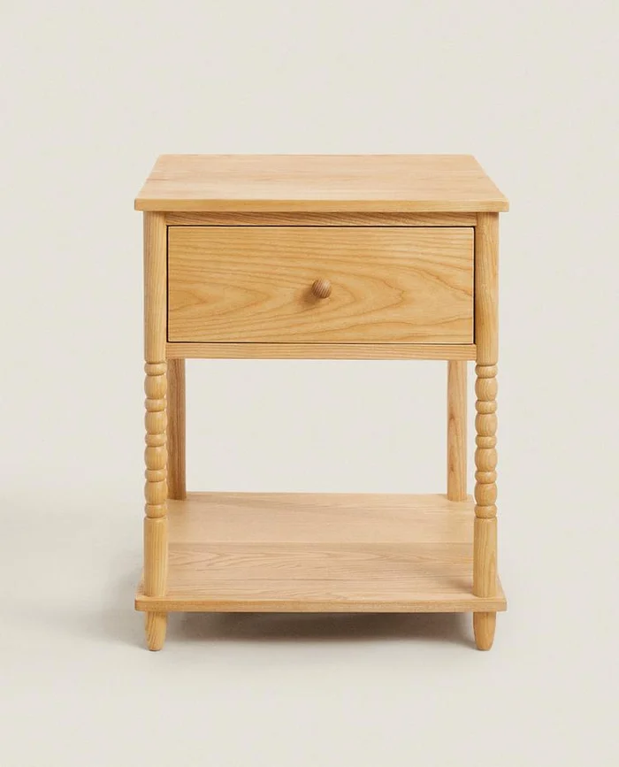 MESITA NOCHE DE MADERA en Madera natural - Mesas de luz, Uruguay | Zara Home, vista 2