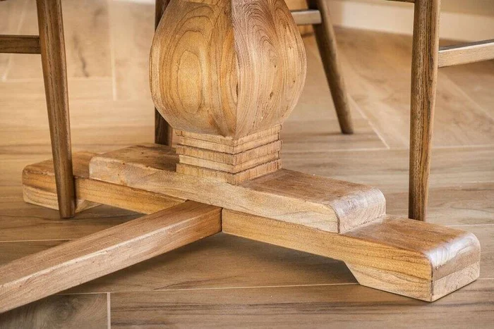 MESA COMEDOR DE OLMO ISABEL - 2.00 X 1.00 MTS - Mesas de comedor, Uruguay | La Iberica, vista 2