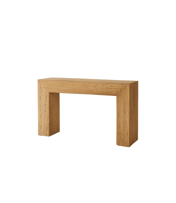 CONSOLA HUGO TEKA en Madera natural - Aparadores y recibidores, Uruguay | Masinfinito Casa