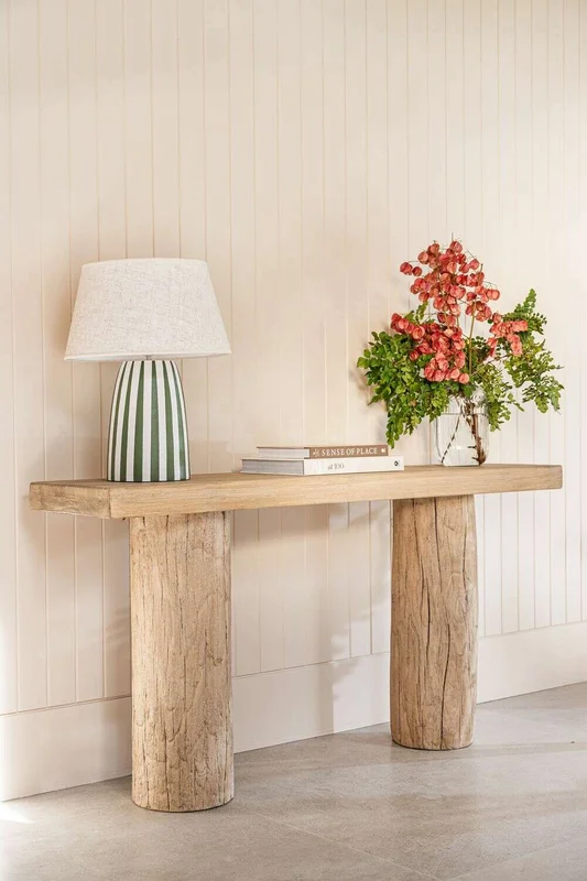 MESA DE ARRIMO /CONSOLA SILVESTRE - 1.50 MTS en Madera natural - Bibliotecas, Uruguay | La Iberica, vista 5
