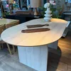 Mesa de Comedor Ovalada Arco 160 x 90 – Crudo - Mesas de comedor, Uruguay | Berna home, vista 5 de 9