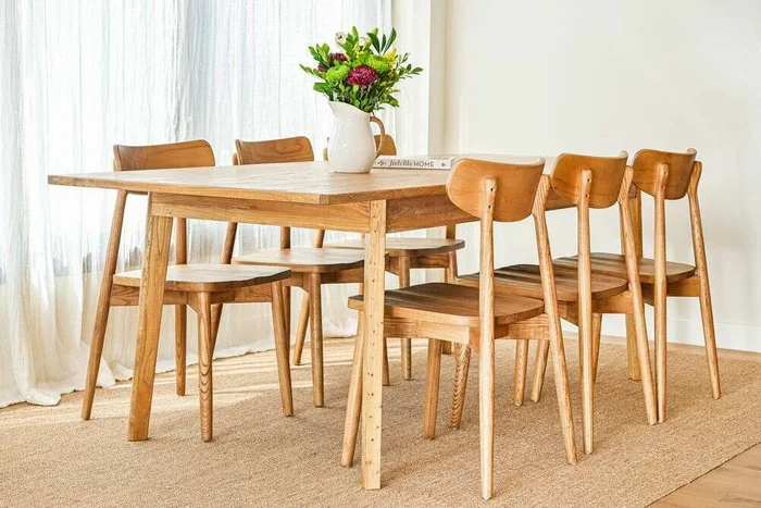 MESA COMEDOR NORDICA EXTENSIBLE - 1.80 A 2.30 MTS en Madera natural - Mesas de comedor, Uruguay | La Iberica, vista 7