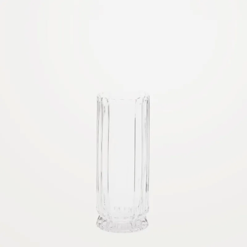 Jarrón Neblan de vidrio transparente 30 cm en Multicolor - Jarrones, Uruguay | Kavehome