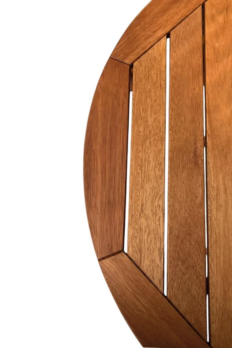 MESA DE COMEDOR PLEGABLE DIAMETRO 100X83H JATOBA - Muebles para el exterior, Uruguay | Vinibel, vista 3