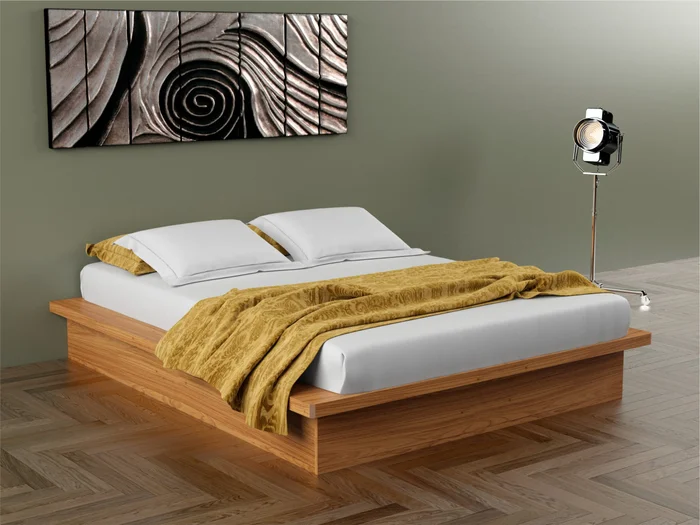 Cama Estructura Lima en Marron, Blanco - Dormitorio, Uruguay | Casa Brava