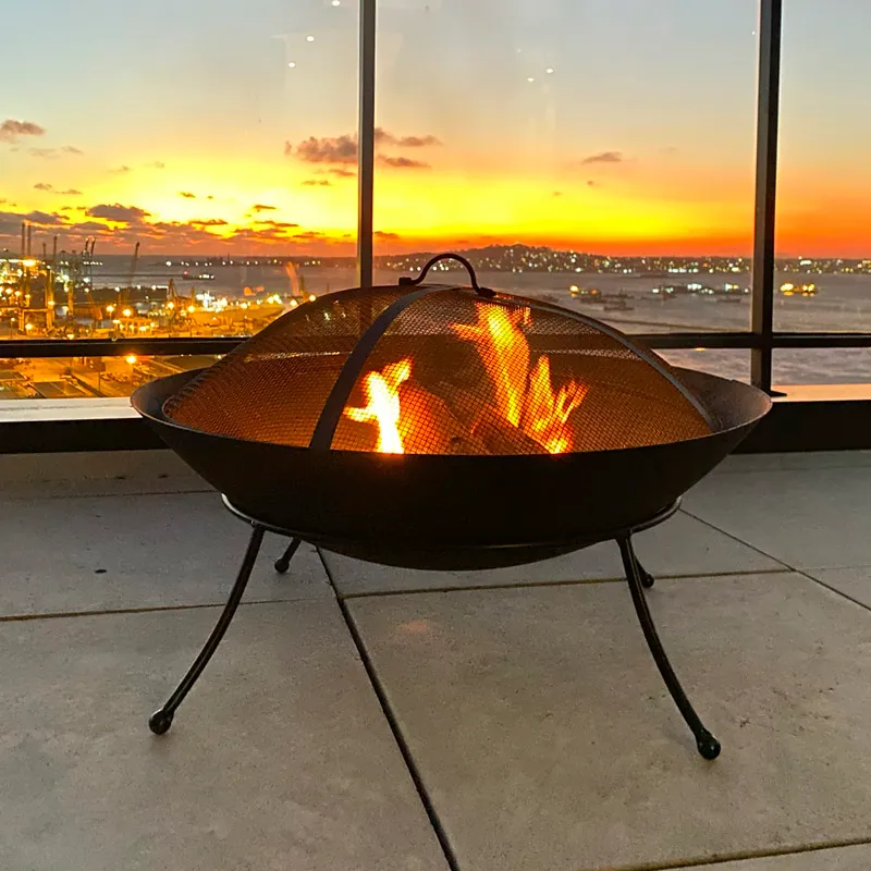 Brasero California - Muebles para el exterior, Uruguay | Alta Gracia Deco