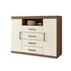 Comodas Cajoneras 2 Puertas 4 Cajones Dormitorio Jatoba Arena - Cómodas, Uruguay | Lais Muebles, vista 1 de 4