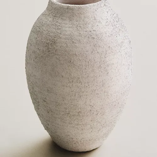 JARRÓN CERÁMICA RUGOSO - Jarrones, Uruguay | Zara Home