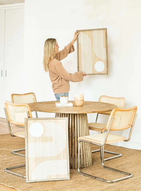 CUADRO GEO 2 - 70 X 50 CMS - Decoración de pared, Uruguay | La Iberica, vista 3