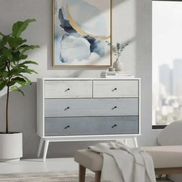 Cómoda Nordica Denver Madera Maciza - Cómodas, Uruguay | Nario Hogar, vista 2