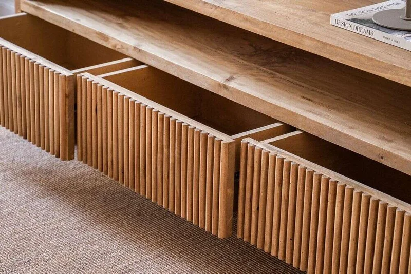 RACK STUDIO NATURAL - 1.75 MTS en Madera natural - Muebles para TV, Uruguay | La Iberica, vista 8