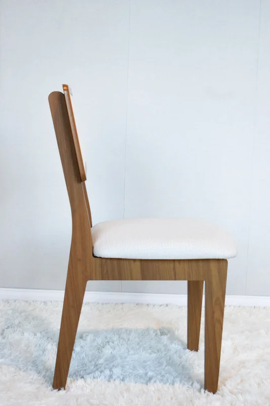 Silla de comedor Monica 100% MDF con RATAN en Madera natural - Sillas, Uruguay | Balton, vista 16