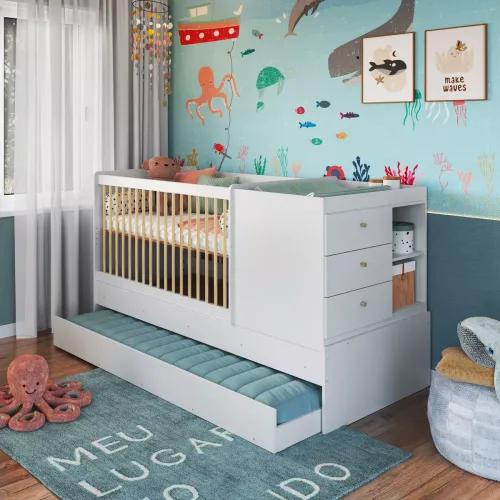 Cuna Transformable - Dormitorio, Uruguay | RM Muebles y Deco