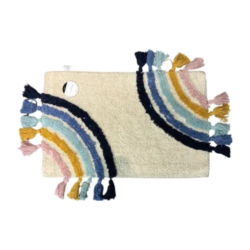 ALFOMBRA RECT POP 40X60CM DOBLE ARCOÍRIS - Textiles, Uruguay | Decohogar