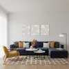 CUADRO CANVAS 30x40cm MARCO FIGURAS BEIGE 1 en Beige - Decoración de pared, Uruguay | Koz, vista 2 de 2