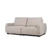 Sofá Carino (Retráctil) - Tela Microfibra - 2 cuerpos - Kruger 02-152 (Beige) en Beige - Sillones y sofás, Uruguay | NYR, vista 1 de 7