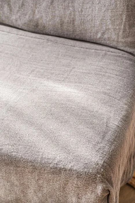 SILLA SOHO - LINO ALTO GRAMAJE - GRIS OSCURO en Gris - Butacas, banquetas y puffs, Uruguay | La Iberica, vista 5