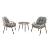 Juego De Jardin Montreal (Gris) en Gris - Muebles para el exterior, Uruguay | Rústico Hogar, vista 2 de 5