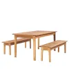 MESA DE COMEDOR CHURRASQUEIRA 220x86x75CM JATOBA - Muebles para el exterior, Uruguay | Vinibel, vista 4 de 6