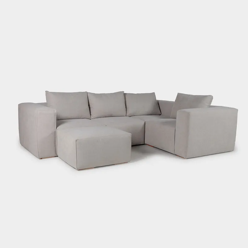 Rinconera Modular Trend (5 módulos) - Tela Microfibra - FX5-341 (Arena) en Beige - Sillones y sofás, Uruguay | NYR