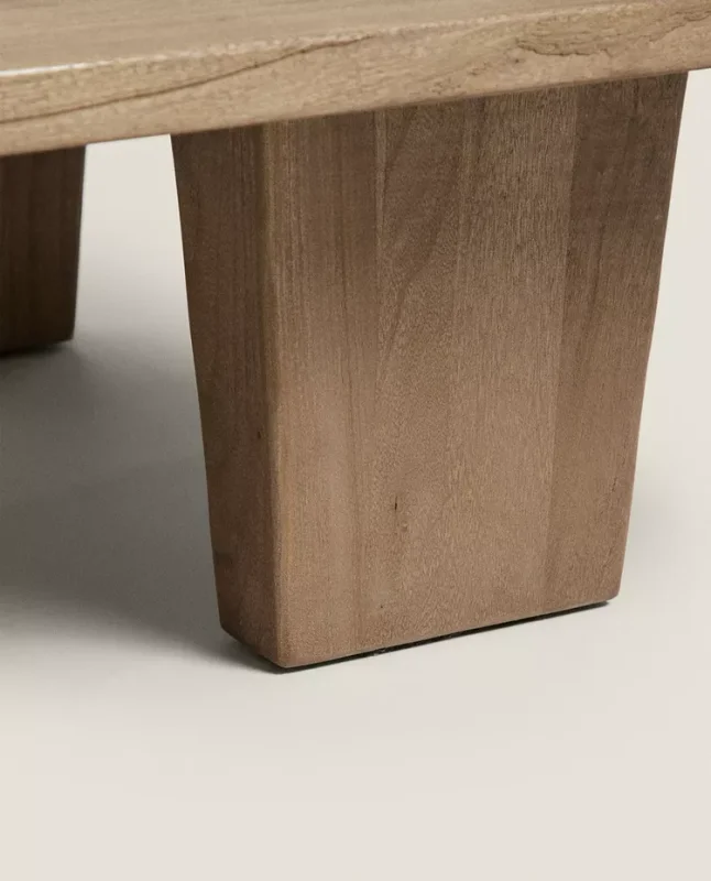 MESA CENTRO MADERA OLMO en Marrón - Mesas de living, Uruguay | Zara Home, vista 5