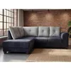 Sofa Sillón Esquinero Con Chaise Long Tapizado en Gris - Sillones y sofás, Uruguay | Soy Hogar, vista 6 de 6