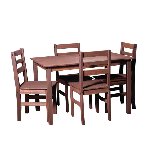 Juego De Comedor Linea Mexicana Material Pino E965 - Sillones y sofás, Uruguay | Soy Hogar