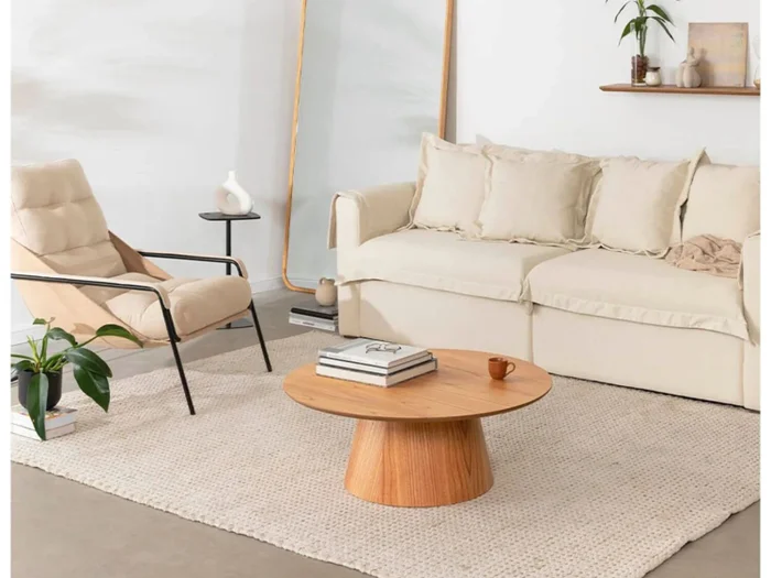 Mesa de Living DAYNA en Madera natural - Mesas de living, Uruguay | Finkel, vista 3