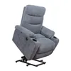 Sofá Reclinable Multifunción 1 Cuerpo Tela Gris Atika en Gris - Sillones y sofás, Uruguay | Divino, vista 5 de 9