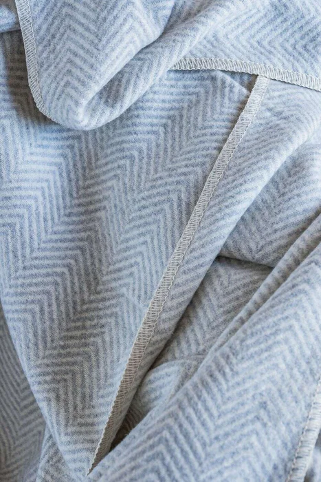 MANTA AUSTRIACA ESPIGA - GRIS en Gris - Textiles, Uruguay | La Iberica, vista 2