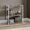 ESTANTERIA BAJA CON 3 ESTANTES LINEA INDUSTRIAL HIERRO - Bibliotecas, Uruguay | Balton, vista 5 de 7