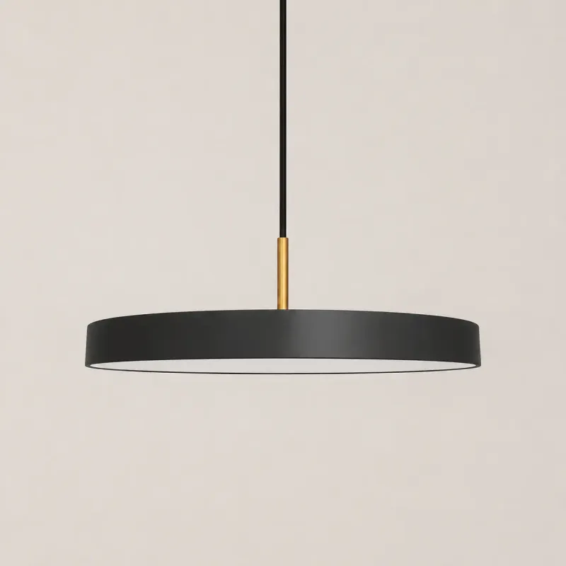 LÁMPARA TECHO BUCAREST 30 CM en Negro - Lámparas colgantes, Uruguay | HomeTouch