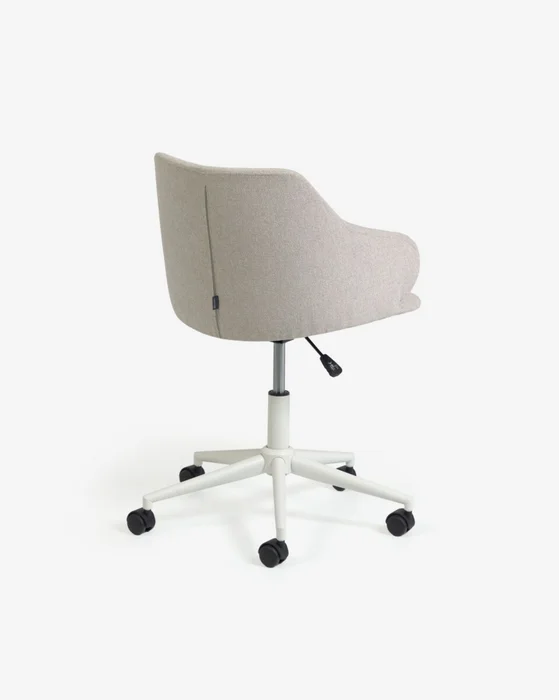 Silla de escritorio Einara - gris claro en Gris - Sillas de escritorio, Uruguay | Kavehome, vista 8