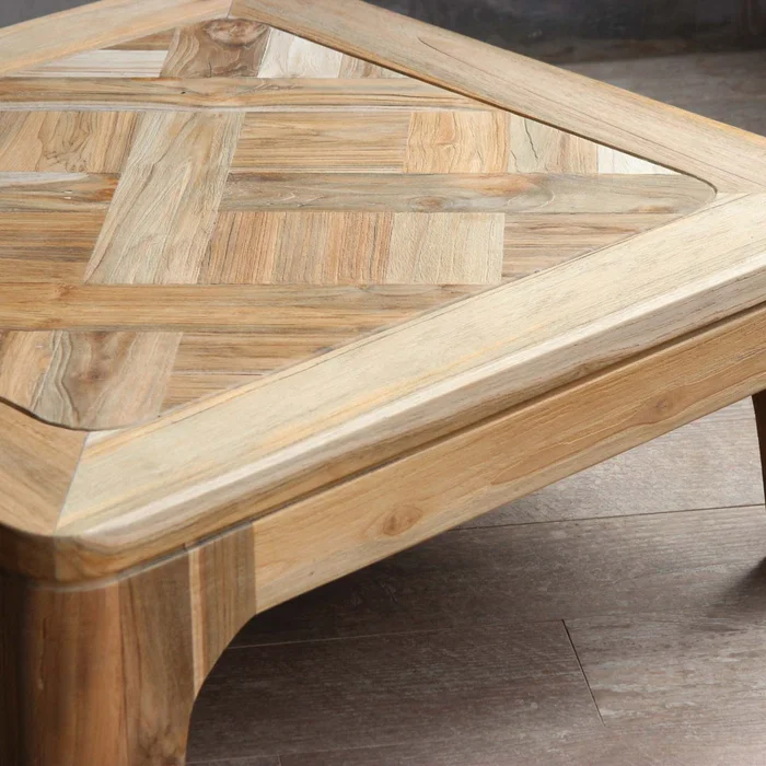 Mesa Ratona Madera Natural-beige René Natural en Madera natural - Mesas de living, Uruguay | Divino, vista 3