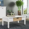 Mesa De Centro Ibiza 1 Cajon Combinada 100% Madera - Mesas de arrimo, Uruguay | Muebles Express, vista 4 de 5