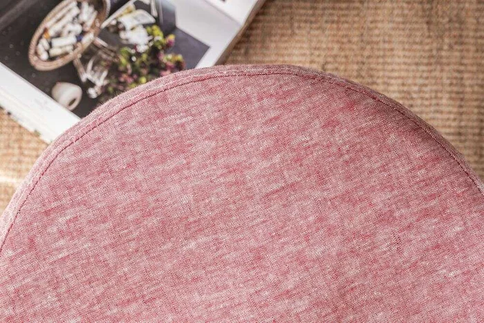 PUFF POLLY - FUNDA LINO DENIM CHERRY - Butacas, banquetas y puffs, Uruguay | La Iberica, vista 3