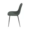 SILLA CHARLA LINO/METAL GRIS GRAFITO/NEGRO - Sillas, Uruguay | Decohogar, vista 2 de 3