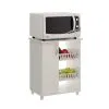 Mueble Cocina Multiuso Frutero Microondas 501 Blanco - Escritorios y sillas de escritorio, Uruguay | Soy Hogar, vista 3 de 4