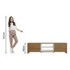 Rack TV hasta 75 Pulgadas Metz 180 cm 2 Puertas Rústico - Muebles para TV, Uruguay | Balton, vista 6 de 13