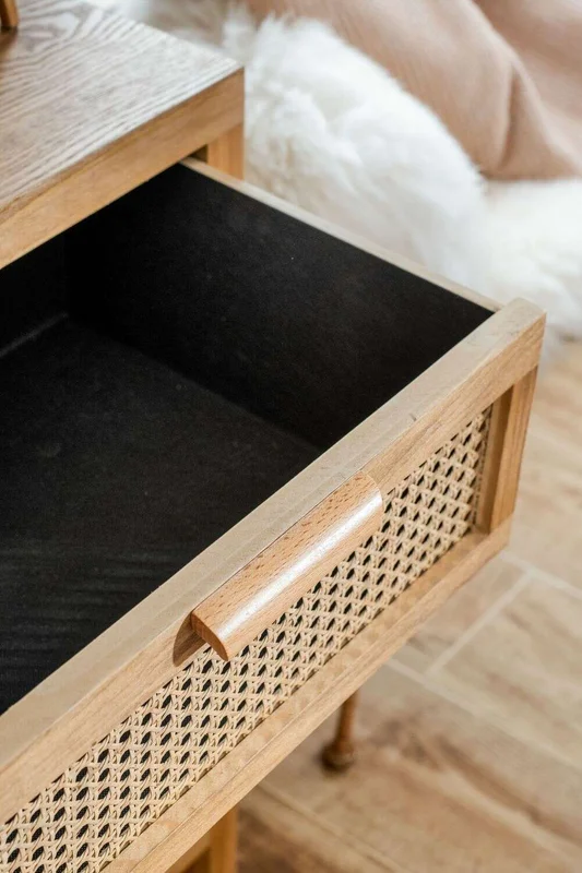 MESA DE ARRIMO BORA - PINO Y ESTERILLA en Madera natural - Bibliotecas, Uruguay | La Iberica, vista 4