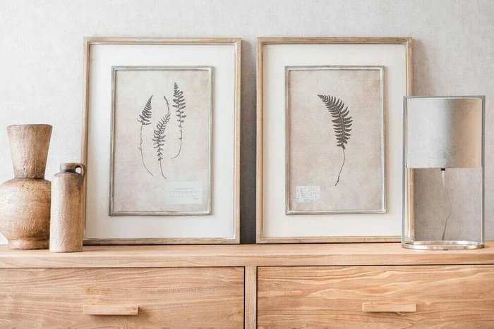 CUADRO SERIE HOJAS 1 - 50 X 65 CMS - Decoración de pared, Uruguay | La Iberica, vista 2