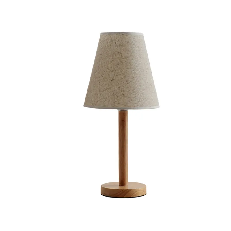 Lámpara de Mesa Louisina en Madera natural - Lámparas de mesa, Uruguay | Serlux