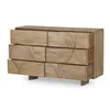 Cómoda 129cm Madera Natural-beige ángeles en Madera natural - Cómodas, Uruguay | Divino, vista 3 de 4
