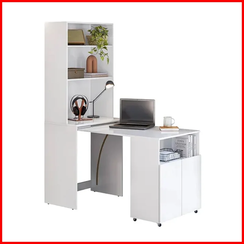 Mesa escritorio repisa multifuncion – Duo 2522 en Blanco - Escritorios y sillas de escritorio, Uruguay | Punto Unión, vista 3
